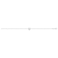 Bracelet femme argent cœur oxydes de zirconium Maison de la Bijouterie VW3UV6ZV