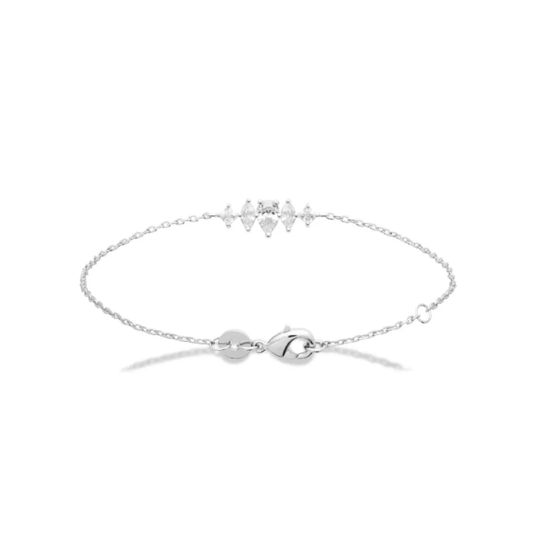 Bracelet femme argent fantaisie oxyde de zirconium Maison de la Bijouterie VW3U4UZV