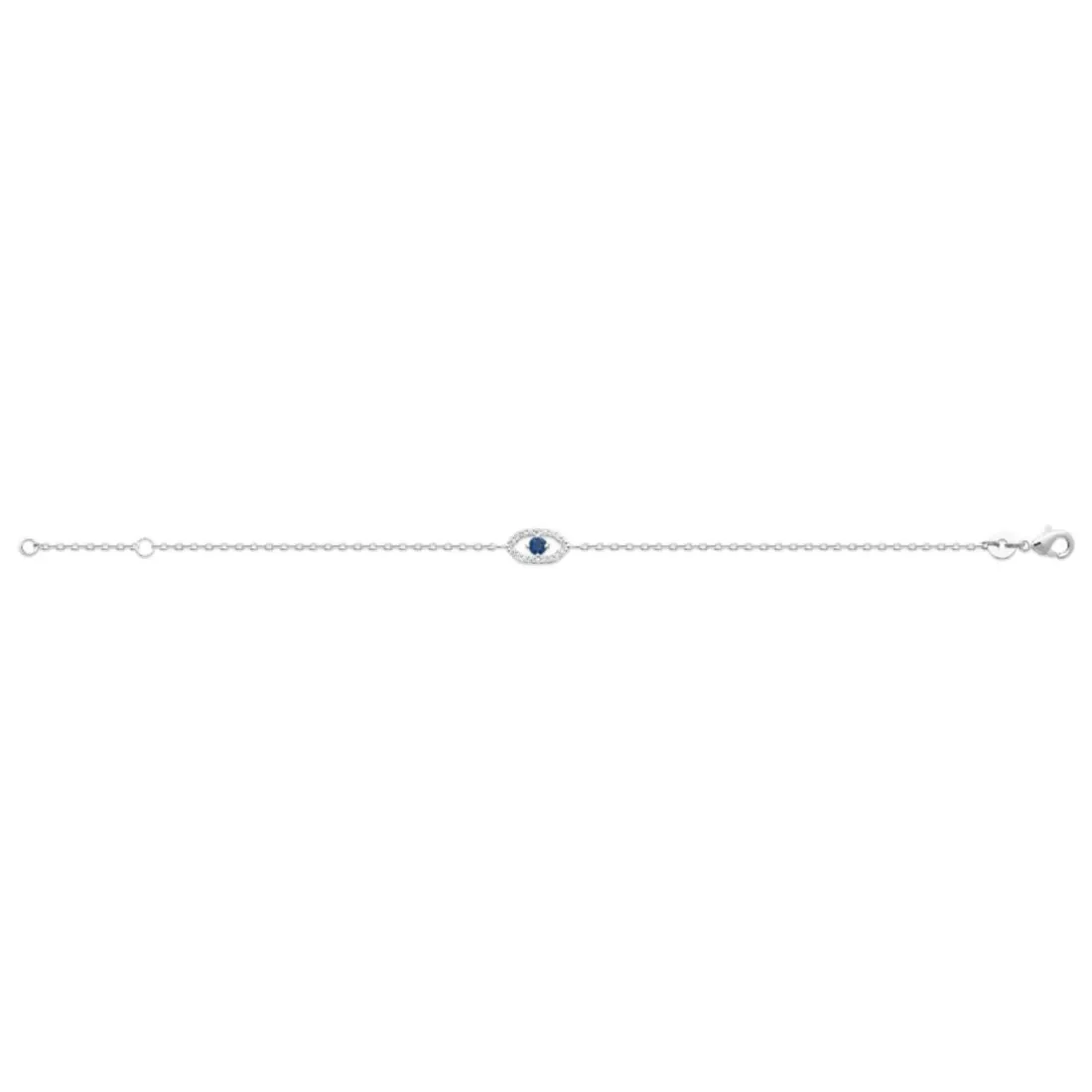 Bracelet femme argent œil fantaisie Maison de la Bijouterie VW3U5VZV