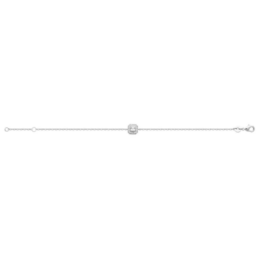 Bracelet femme argent oxyde de zirconium Maison de la Bijouterie VW36V3ZV