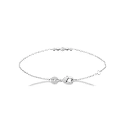 Bracelet femme argent serti clos oxyde Maison de la Bijouterie VW3W40ZV