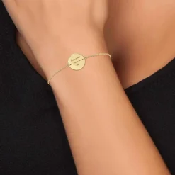Bracelet Femme Athème - B2816-DORE Acier Doré