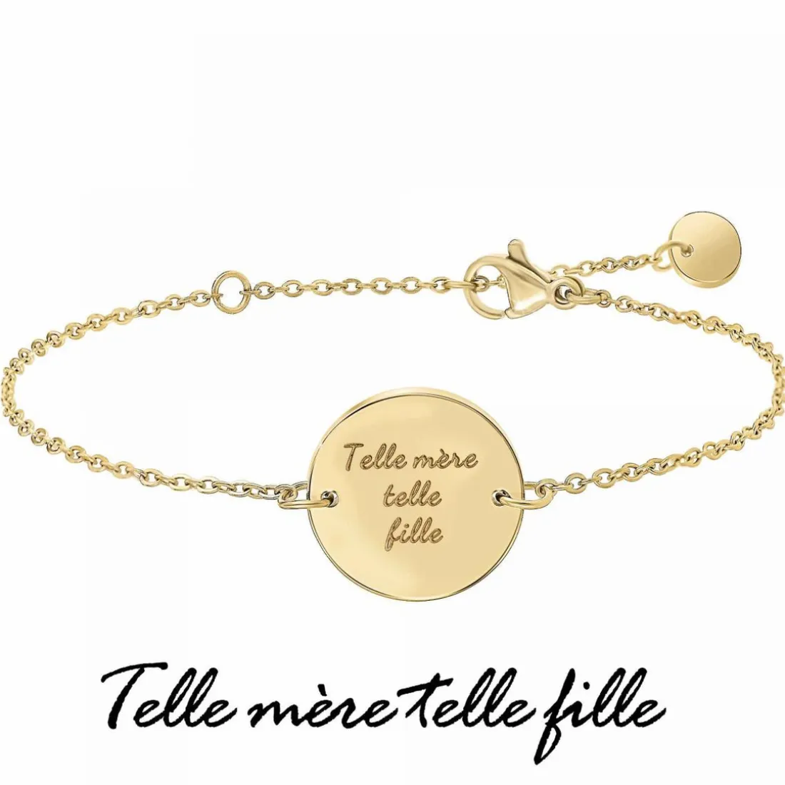 Bracelet Femme Athème - B2820-DORE Acier Doré