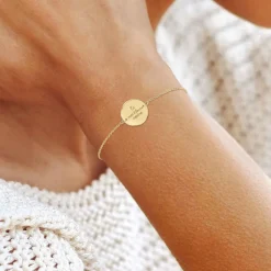 Bracelet Femme Athème - B2819-DORE Acier Doré