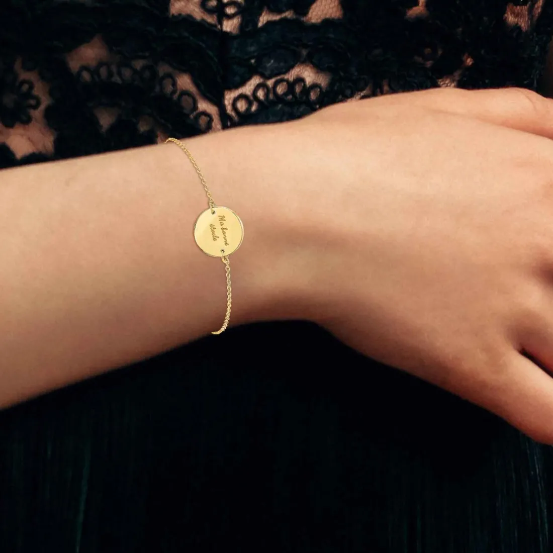 Bracelet Femme Athème - B2814-DORE Acier Doré