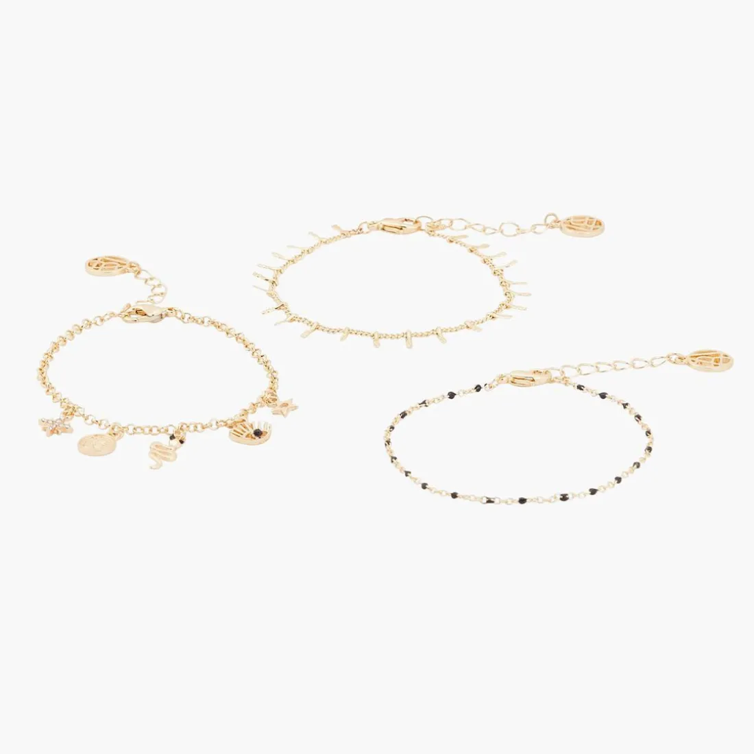 Bracelet Femme Balaboosté Set De Bra Ac Breloques Et Epoxy - 3502456531727 Métal Doré