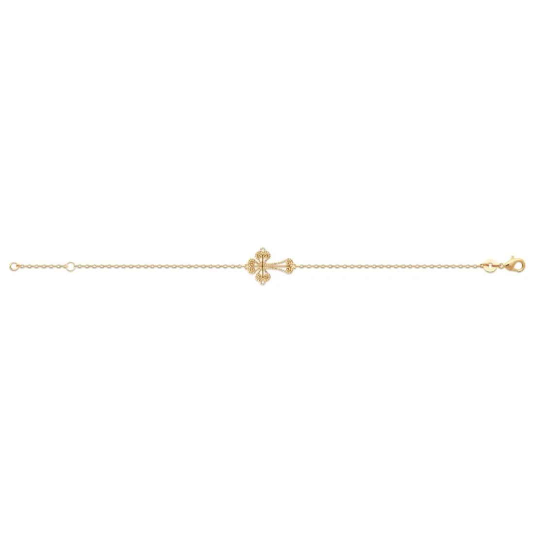 Bracelet femme croix fantaisie plaqué or Maison de la Bijouterie UYYZZ3ZV