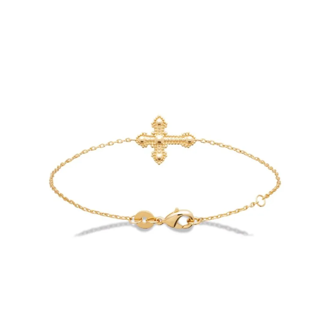 Bracelet femme croix plaqué or Maison de la Bijouterie UYYZZYZV