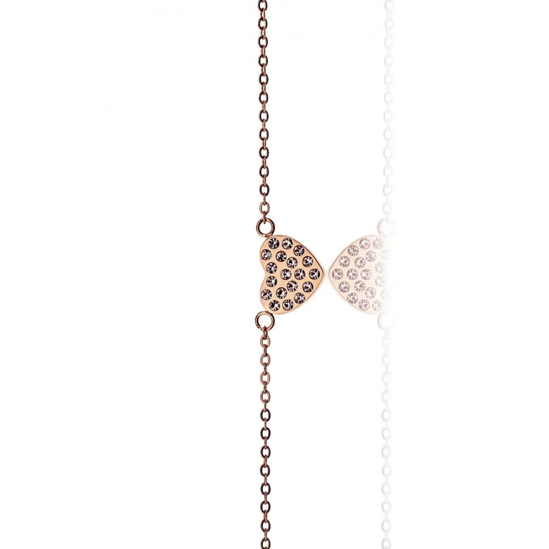 Bracelet Femme Emily Westwood WB1026R - Acier Doré rose