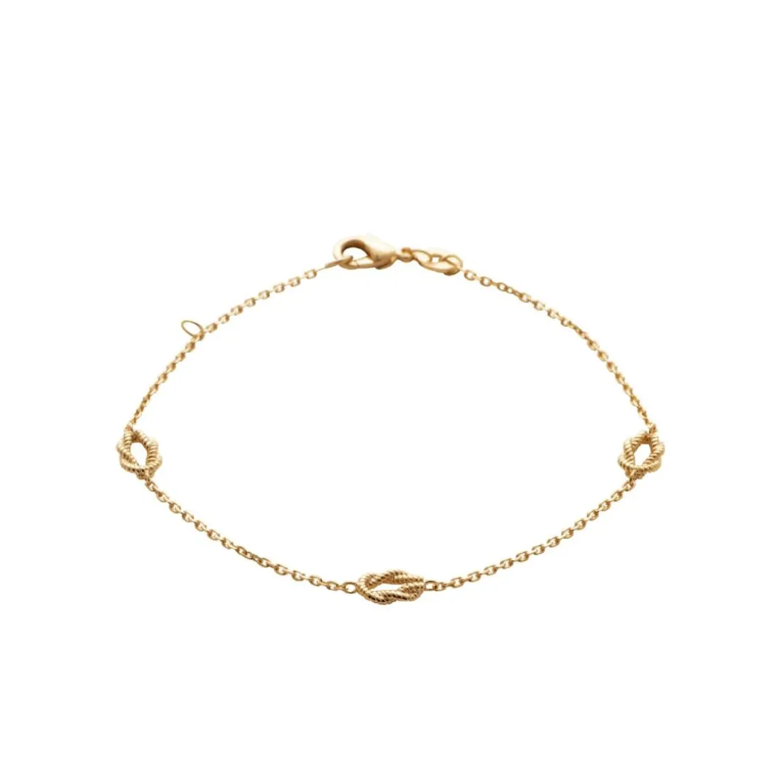 Bracelet femme fantaisie cordage plaqué or Maison de la Bijouterie UYY06WZV
