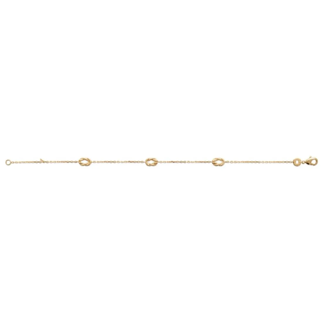 Bracelet femme fantaisie cordage plaqué or Maison de la Bijouterie UYY06WZV