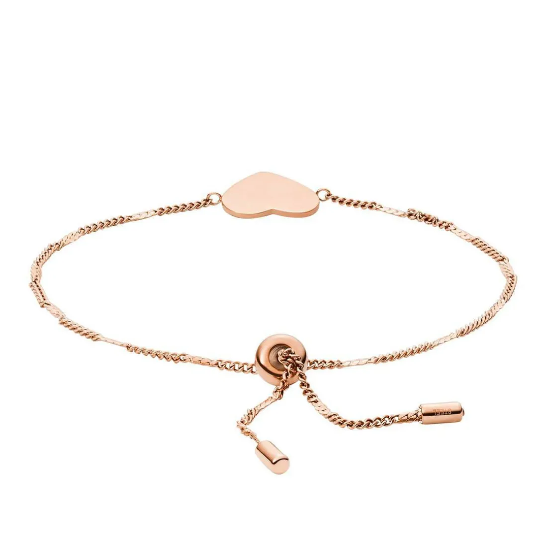 Bracelet Femme Fossil Bijoux - JF02965791 Acier Doré Rose