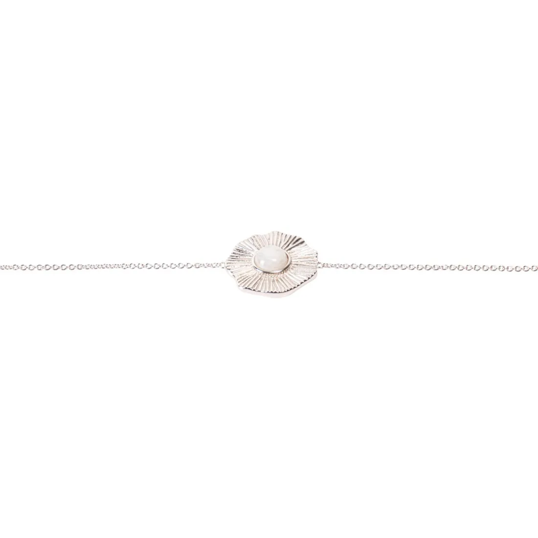 Bracelet Femme Kosma Paris Flora - Argent Blanc