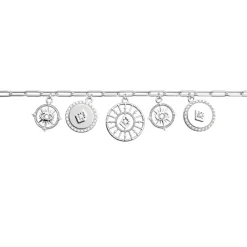 Bracelet Femme Les Georgettes 70441621608190 Argent Agate P-Astrale 16 Mm