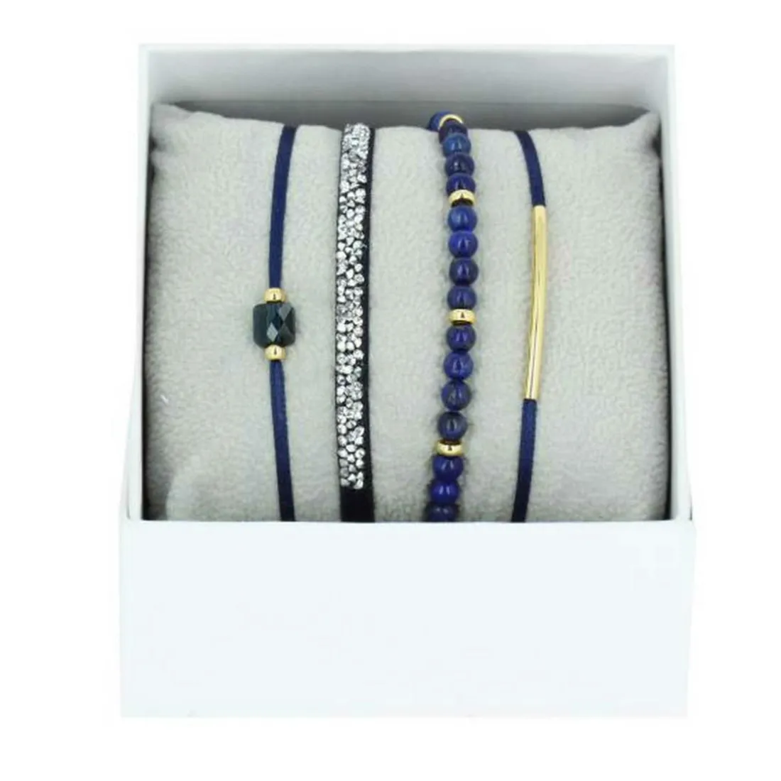 Bracelet Femme Les Interchangeables - A76049 Strass Box La Re-Belle