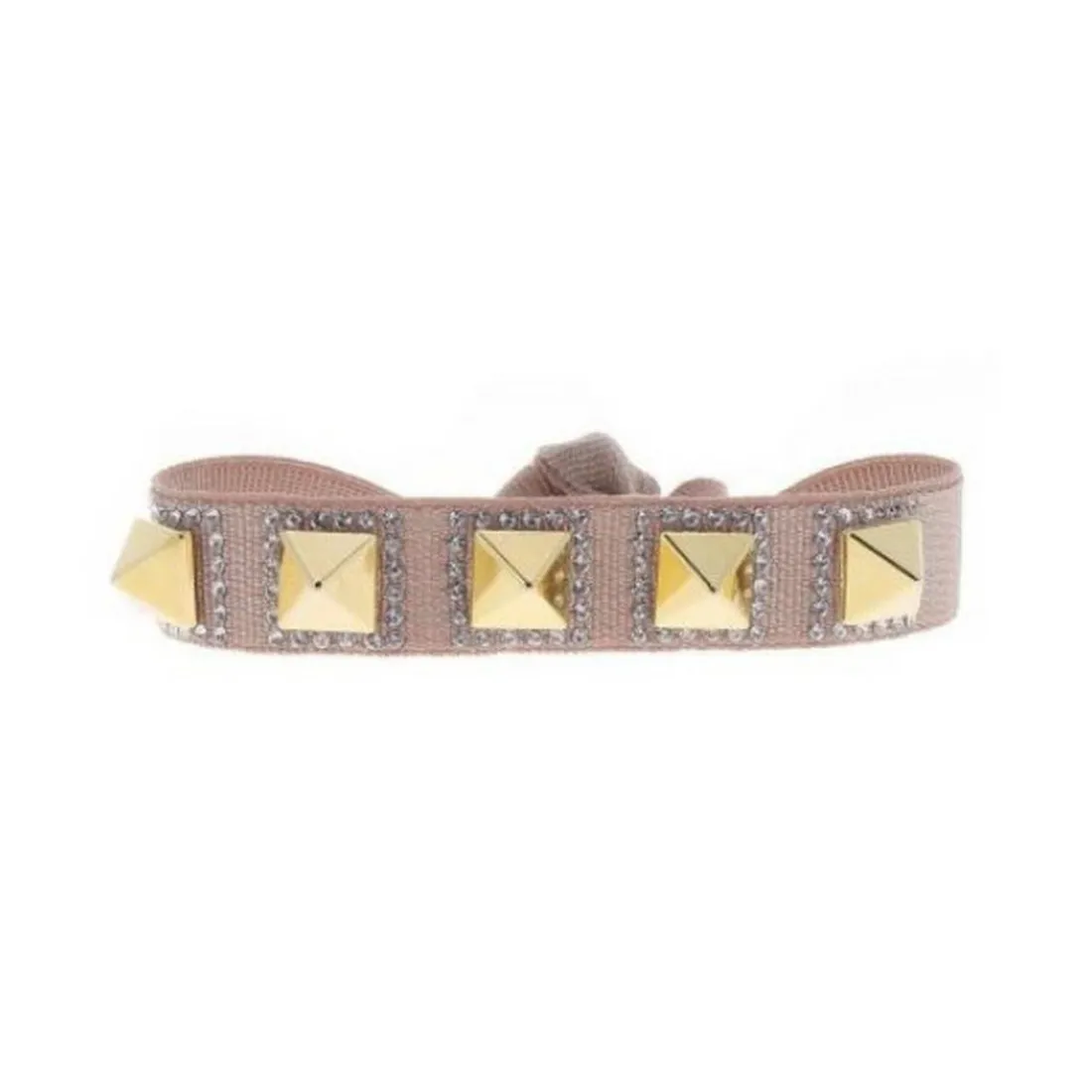 Bracelet Femme Les Interchangeables - MarronBleu Jean 2