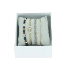 Bracelet Femme Les Interchangeables - A56385 Strass Box Fabric 4