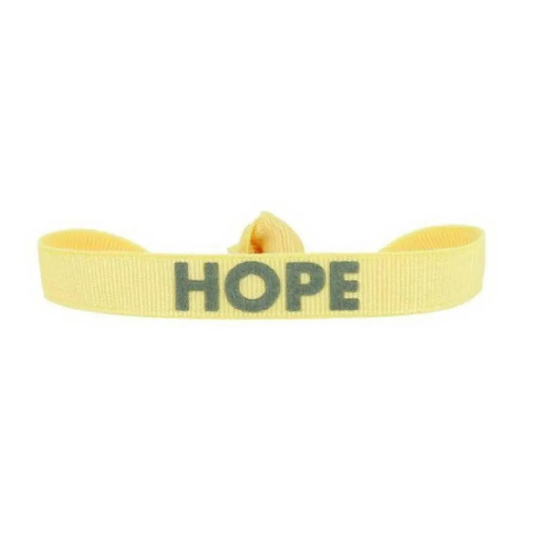 Bracelet Femme Les Interchangeables - A85902 Message Hope Jaune et Vert