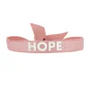 Bracelet Femme Les Interchangeables - A85900 Bracelet Message Hope Rose et Blanc