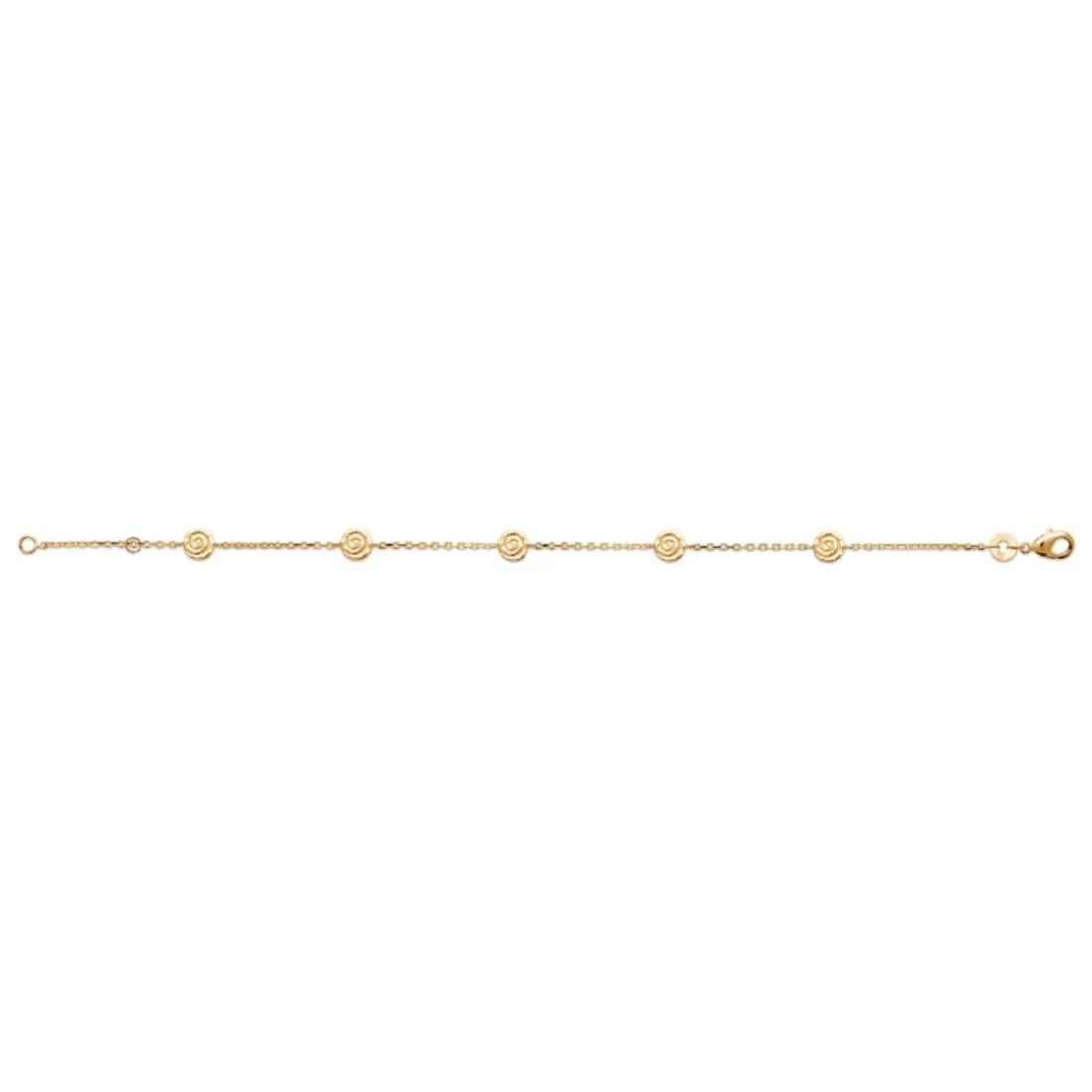 Bracelet Femme Maison de la Bijouterie Sensimio UYZU00ZV Plaqué or