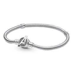 Bracelet Femme Marvel x Pandora maille serpent & fermoir logo The Avengers