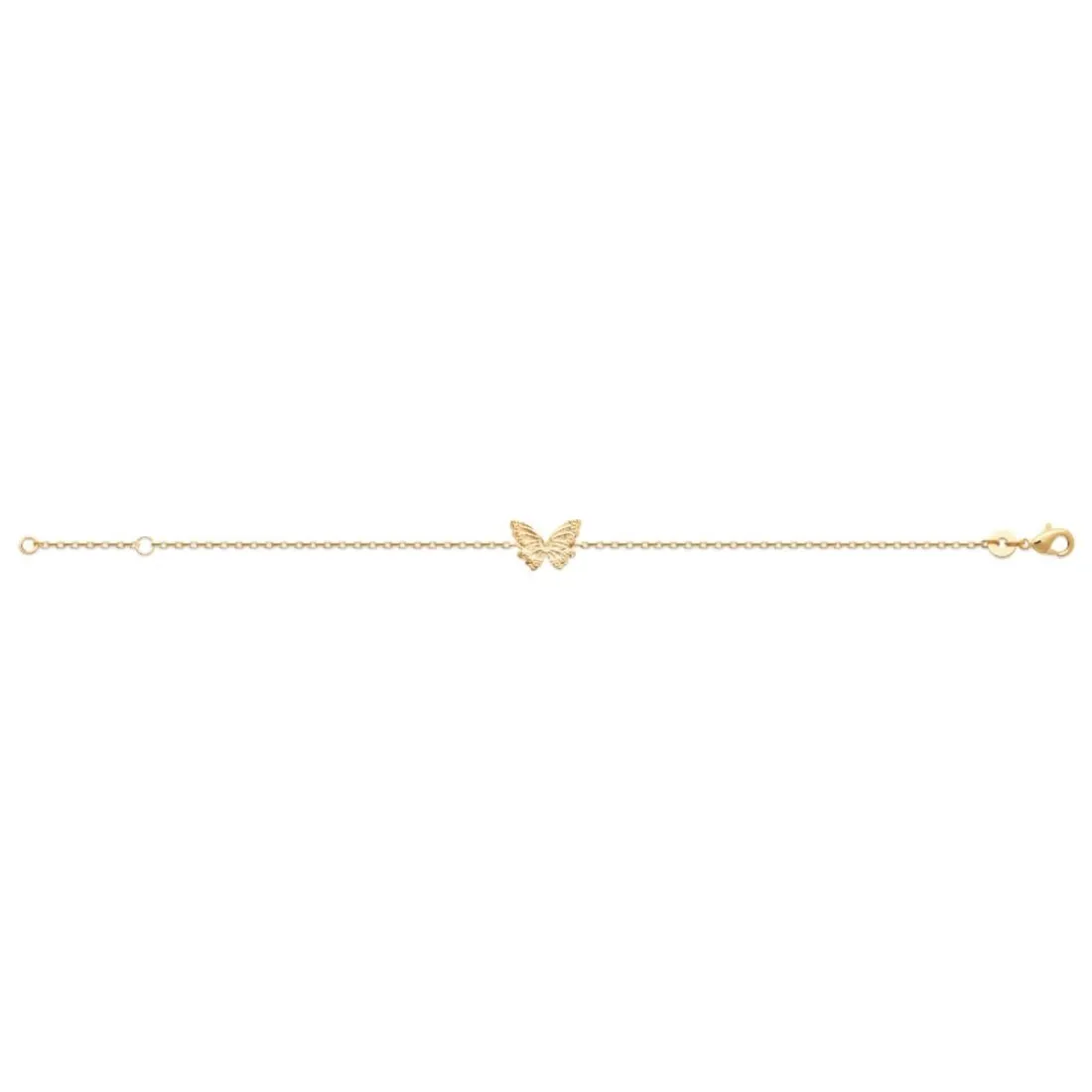 Bracelet femme papillon plaqué or Maison de la Bijouterie UYYZYYZV