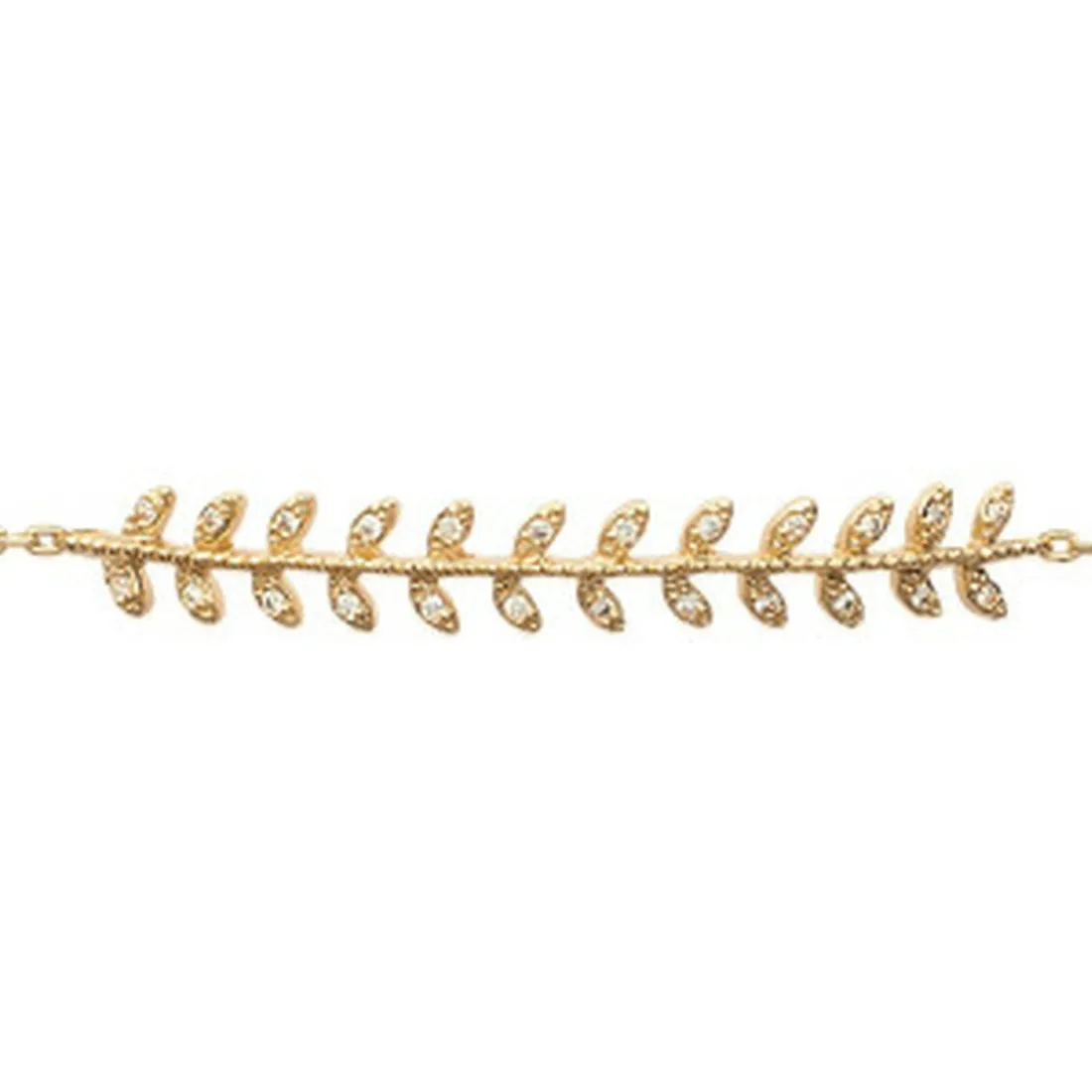 Bracelet Femme épi plaqué or Maison de la Bijouterie UWZ5W6ZV