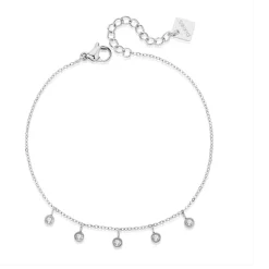 Bracelet Femme Pixies Bijoux - PBS0031-2WHZ Acier Blanc
