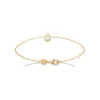 Bracelet femme plaqué or cœur oxyde de zirconium Maison de la Bijouterie UW3UU0ZV