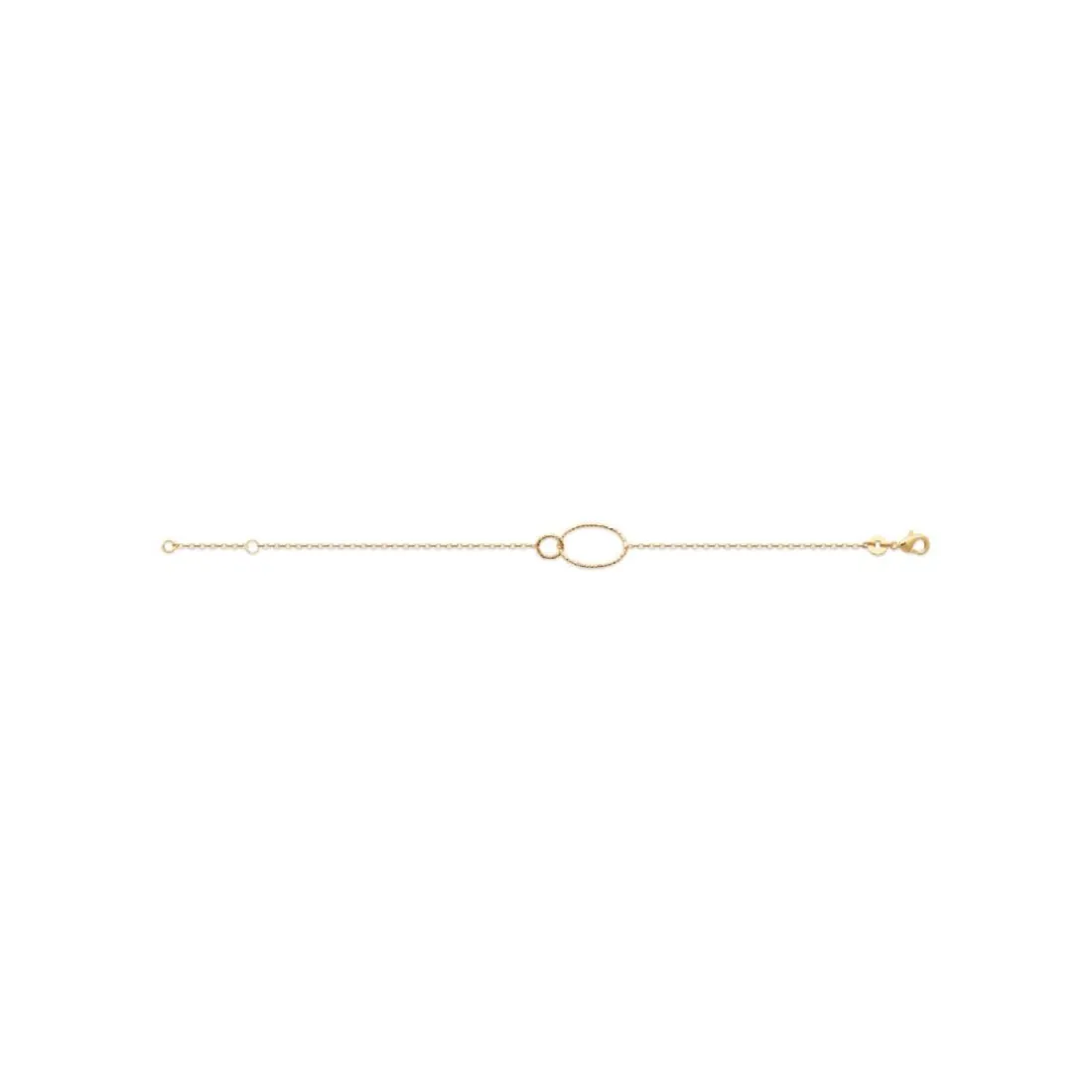 Bracelet femme plaqué or double maillon Maison de la Bijouterie UYZVZ5ZU