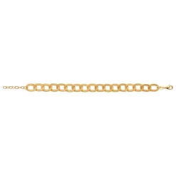 Bracelet femme plaqué or grosse maille fantaisie Maison de la Bijouterie UYZV4ZZV