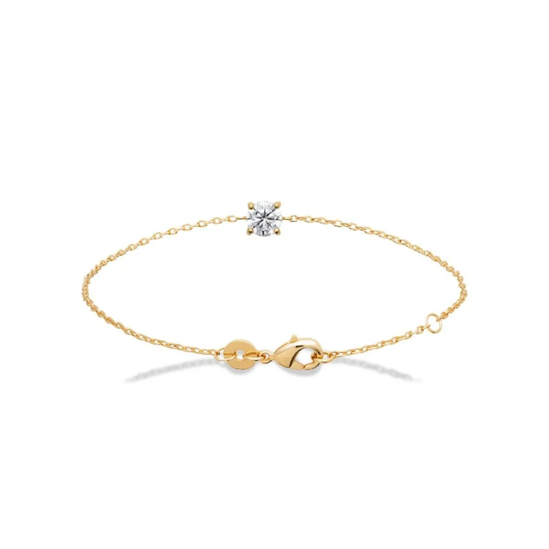 Bracelet Femme Plaqué or maille forçat Maison de la Bijouterie UWZ00YZV