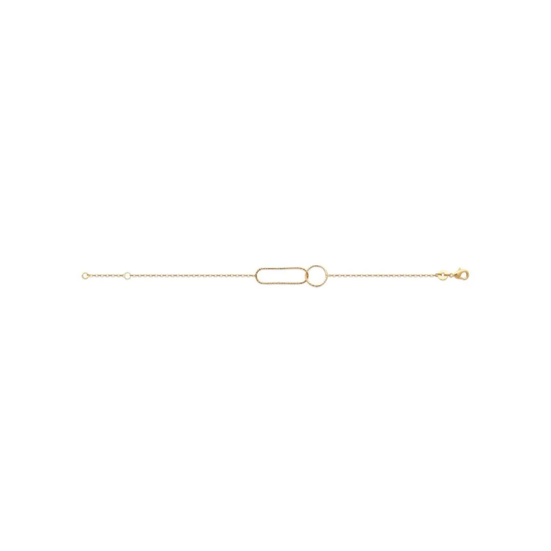 Bracelet femme plaqué or maillons fantaisie Maison de la Bijouterie UYZVZ4ZU