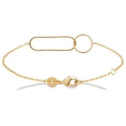 Bracelet femme plaqué or maillons fantaisie Maison de la Bijouterie UYZVZ4ZU