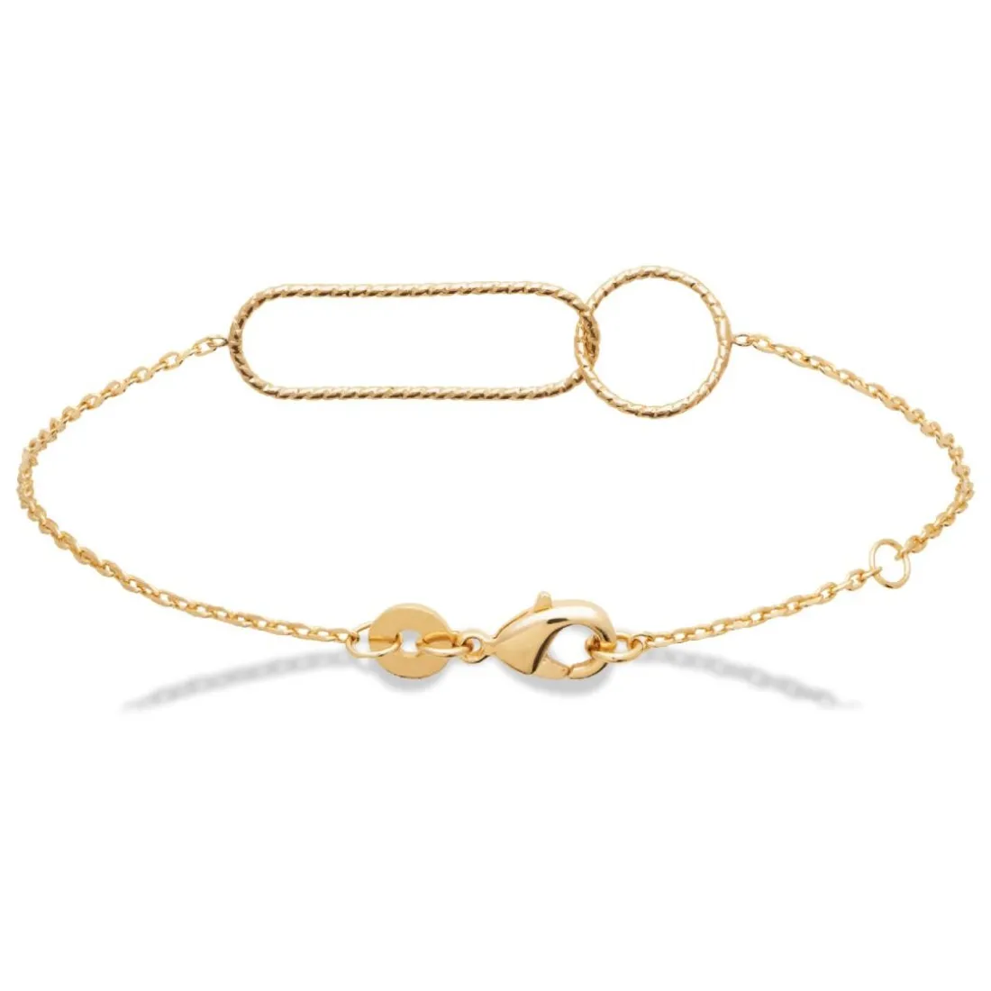 Bracelet femme plaqué or maillons fantaisie Maison de la Bijouterie UYZVZ4ZU