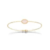 Bracelet femme plaqué or quartz rose - UW3ZY6ZV