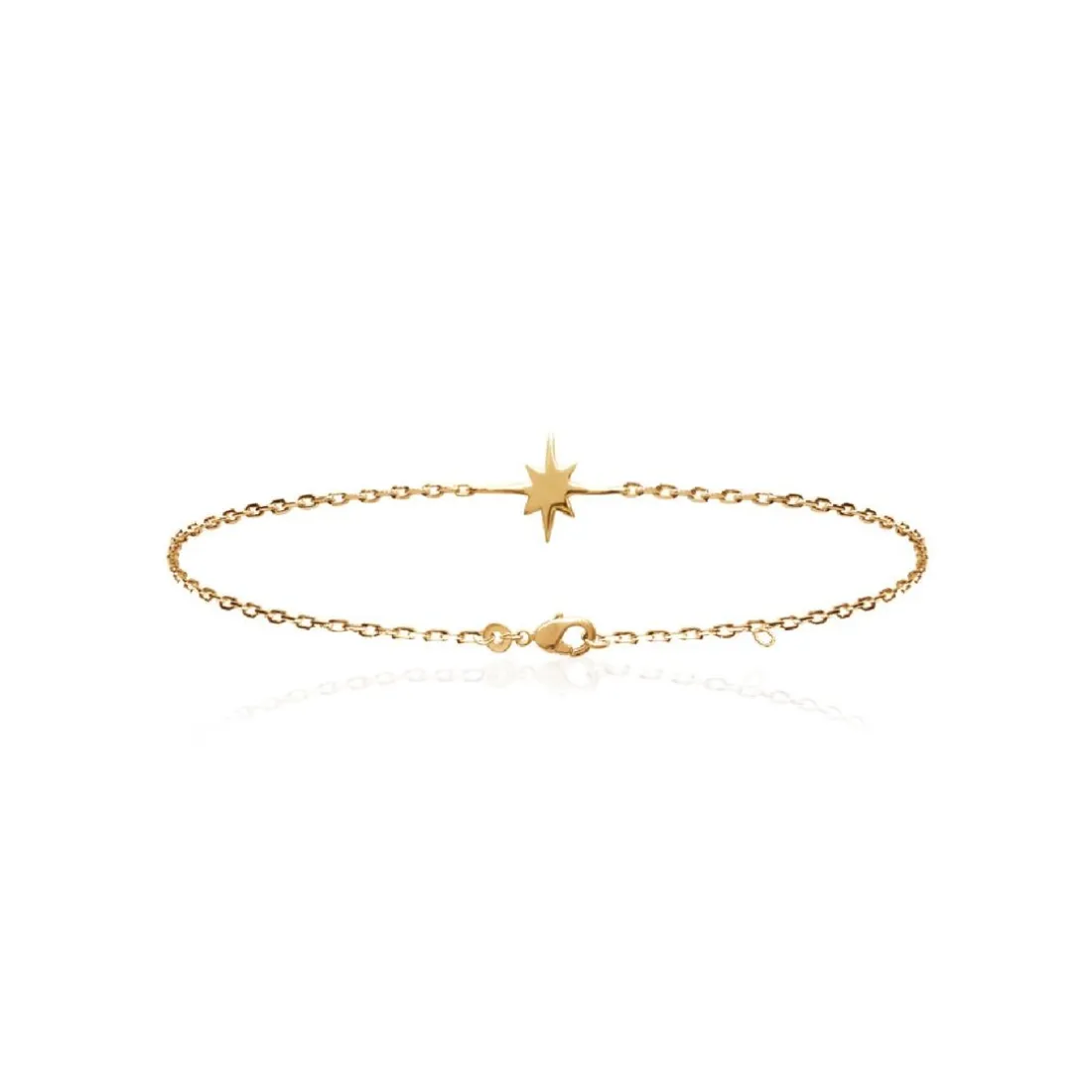 Bracelet femme plaqué or étoile Maison de la Bijouterie UYZ40WZV
