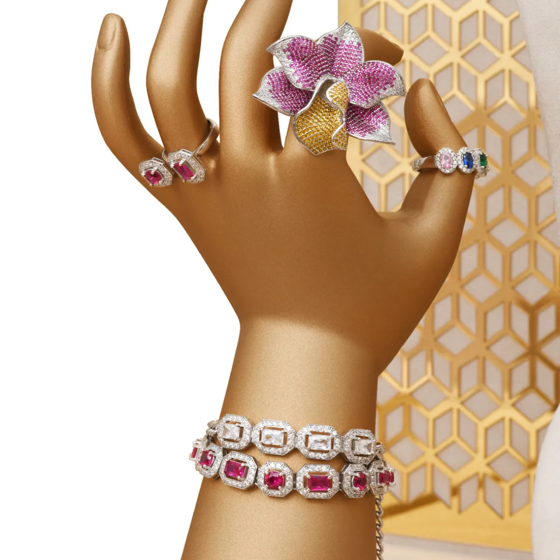 Bracelet Femme RKG Bijoux Romy - VINB06RHO Argent