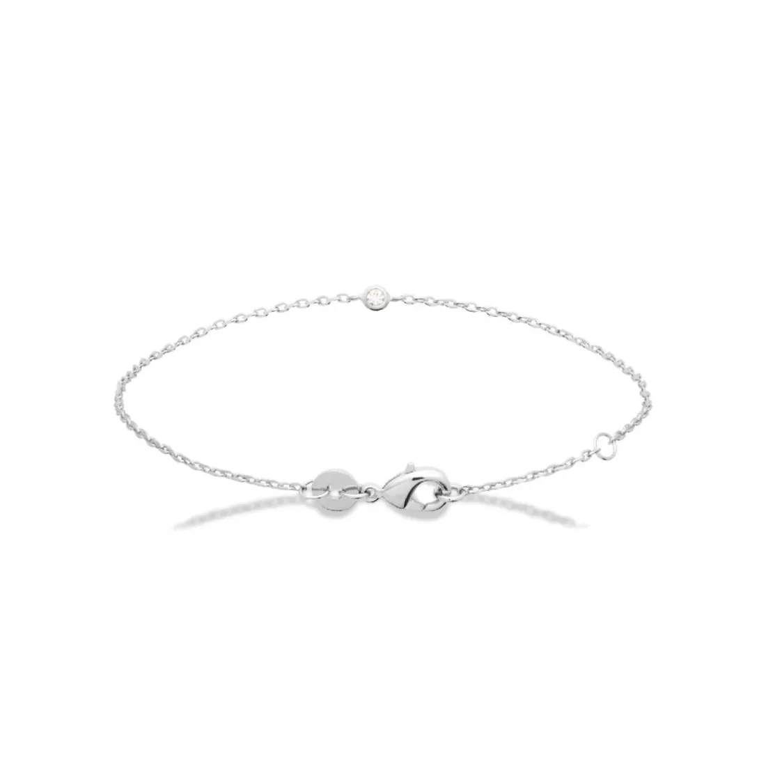 Bracelet femme serti clos argent Maison de la Bijouterie VW3445ZV