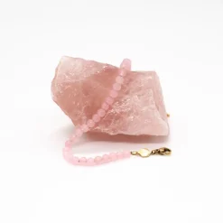 Bracelet Femme Sloya Serena en pierres Quartz Rose