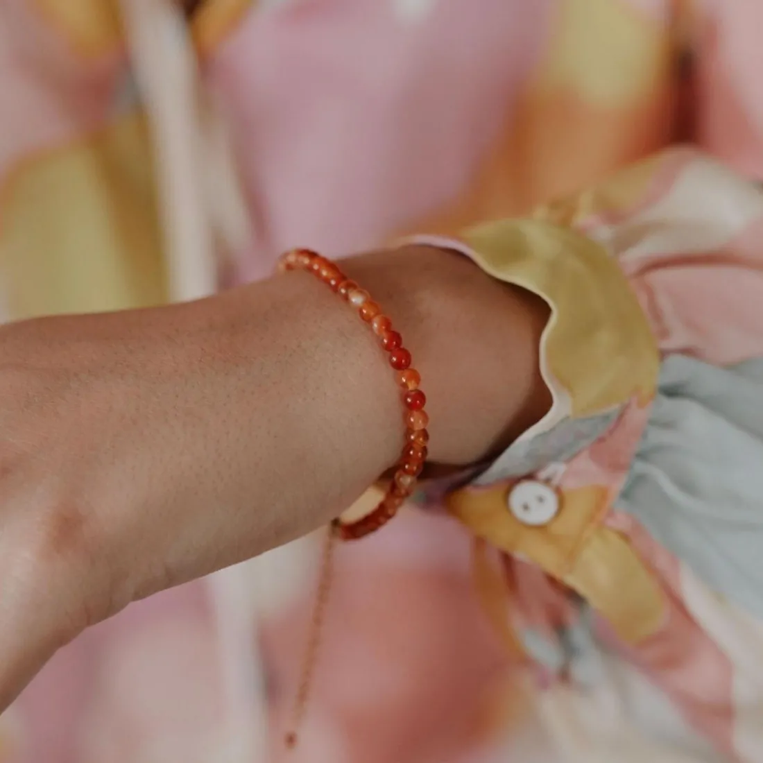 Bracelet Femme Sloya Serena en pierres Cornaline