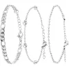 Bracelet Femme So Charm - B2371-ARGENT+B2384-ARGENT+B2386-ARGENT - Bracelets Mode Argentés