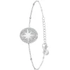 Bracelet Femme So Charm - B4004-ARGENT-BLANC - Bracelet Mode Argenté