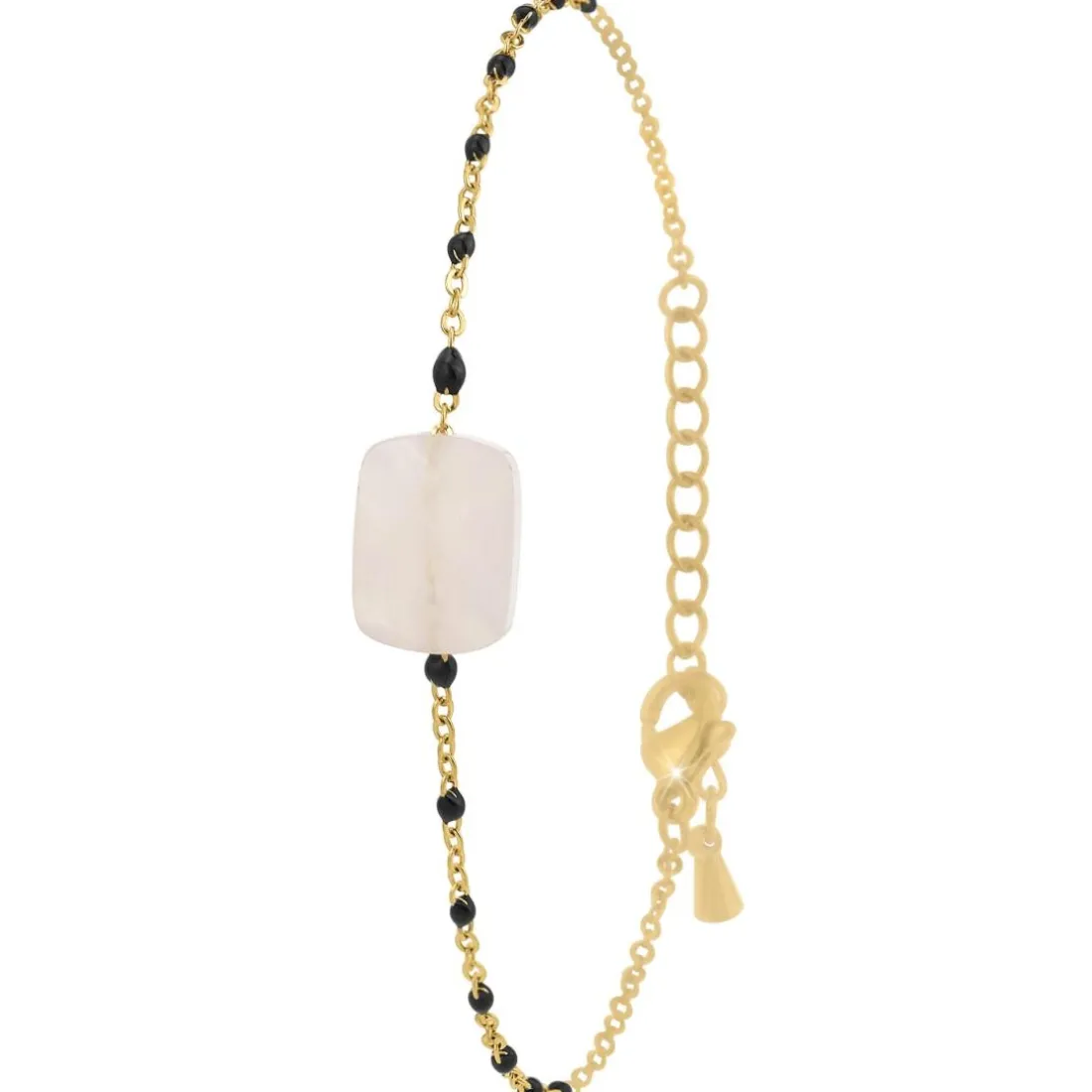Bracelet Femme So Charm - B4275-DORE-QUARTZROSE - Bracelet Mode Doré