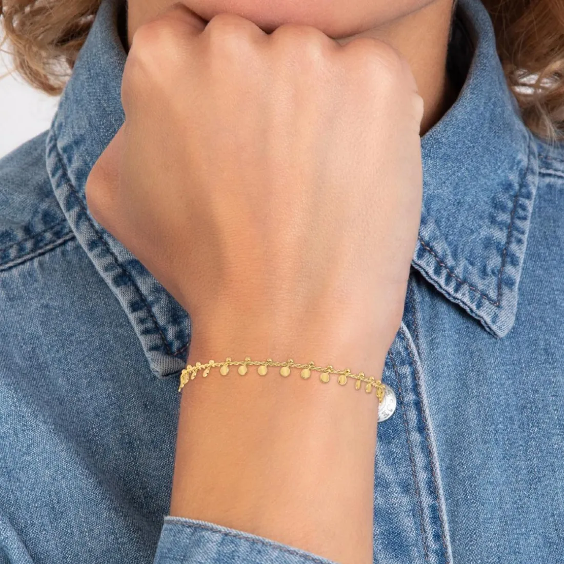 Bracelet Femme So Charm - B3098-DORE - Bracelet Mode Doré