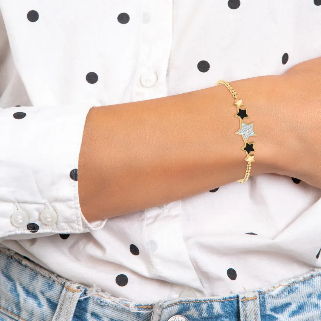 Bracelet Femme So Charm - B2934-DORE-BRACELET - Bracelet Mode Doré