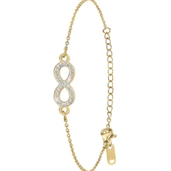 Bracelet Femme So Charm - B3374-DORE - Bracelet Infini Doré