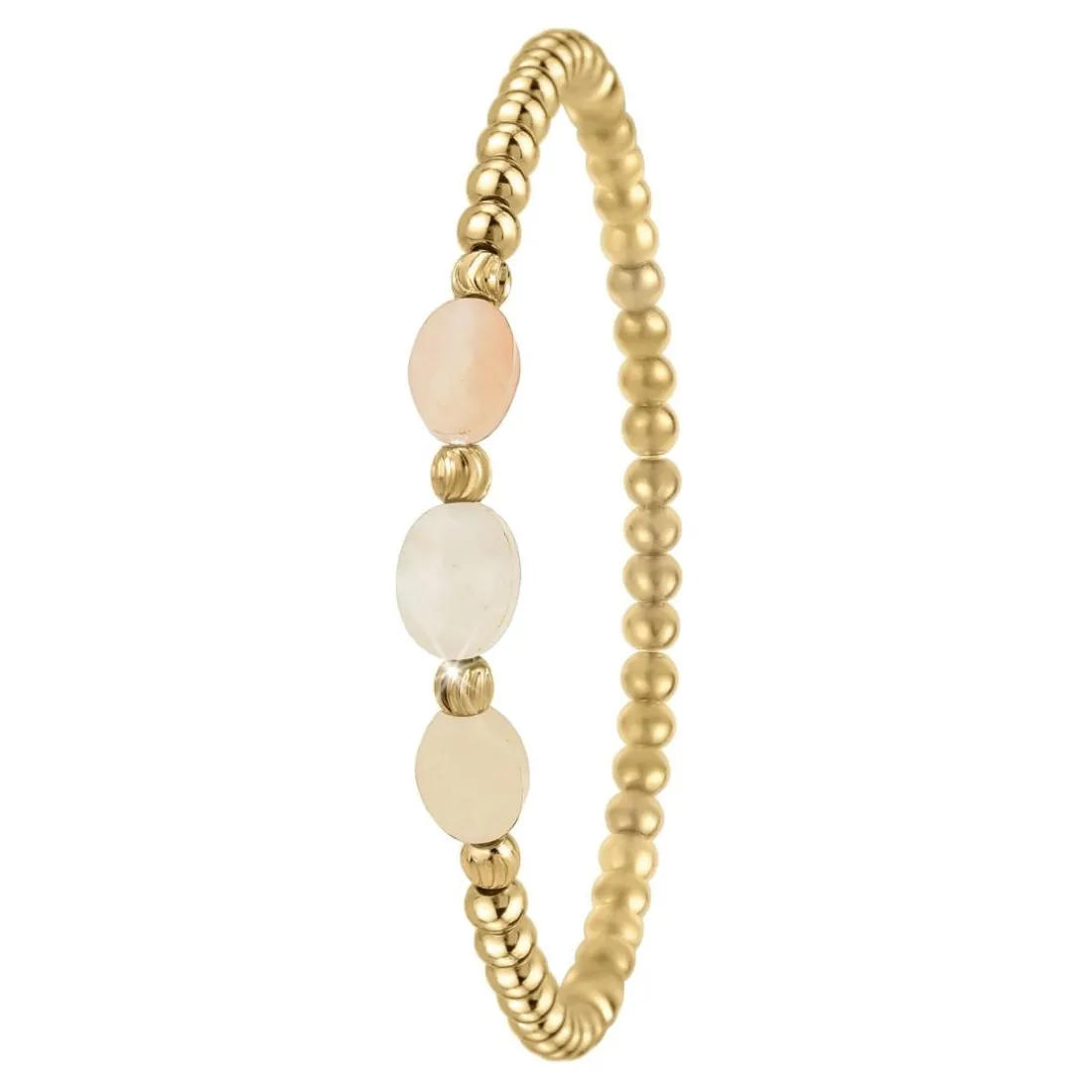 Bracelet Femme So Charm - B4173-ROSE - Bracelet Mode Doré