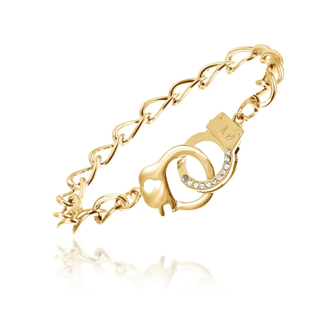 Bracelet Femme So Charm - BS075-DORE - Bracelet Menotte Doré
