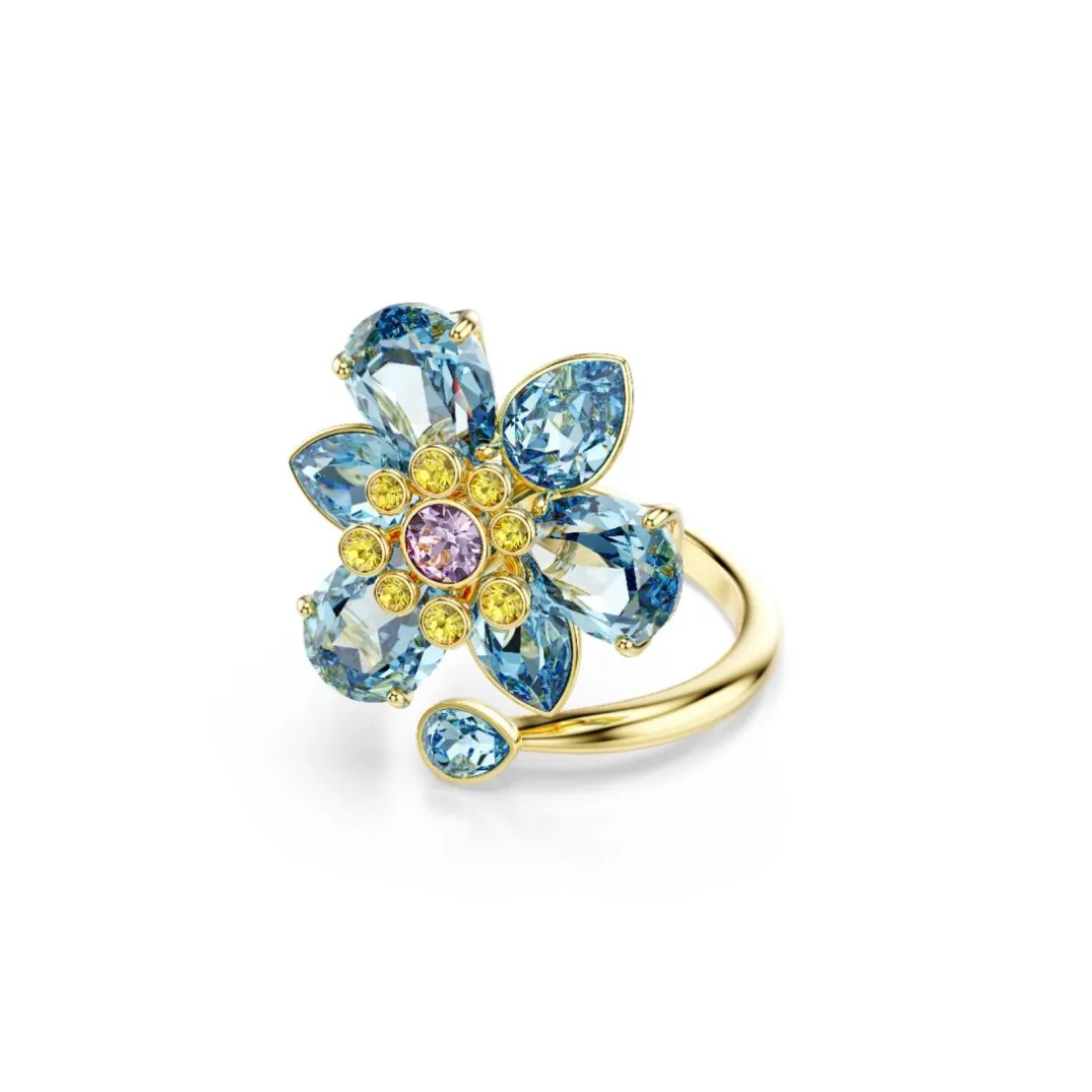 Bracelet Femme Swarovski Idyllia - 572158 Plaqué Or Multicolore